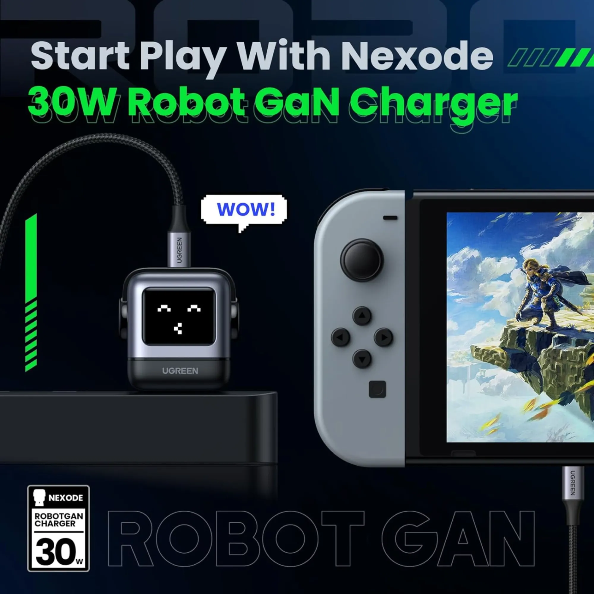 CARGADOR USB-C 30W NEXODE ROBOT - Imagen 4