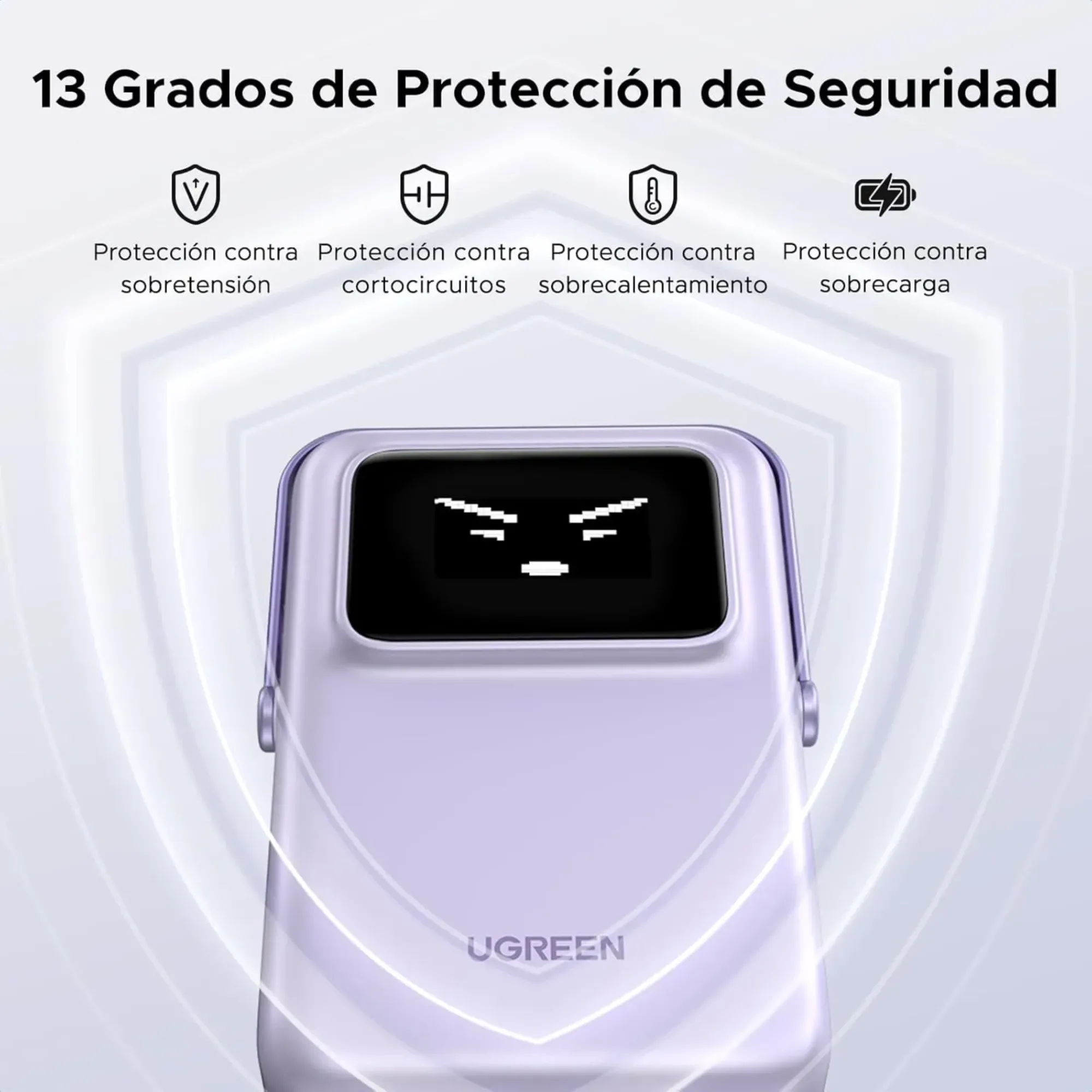 MINI POWER BANK INALAMBRICO ROSA MAGSAFE - Imagen 7